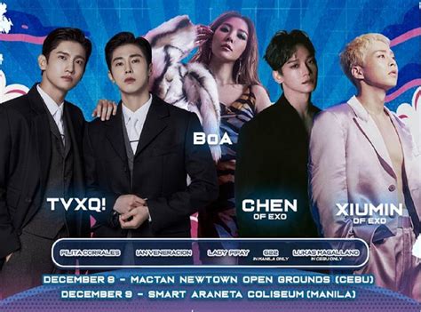 BoA, EXO’s Xiumin, Chen and TVXQ to perform at BEYOU2 in Cebu and.